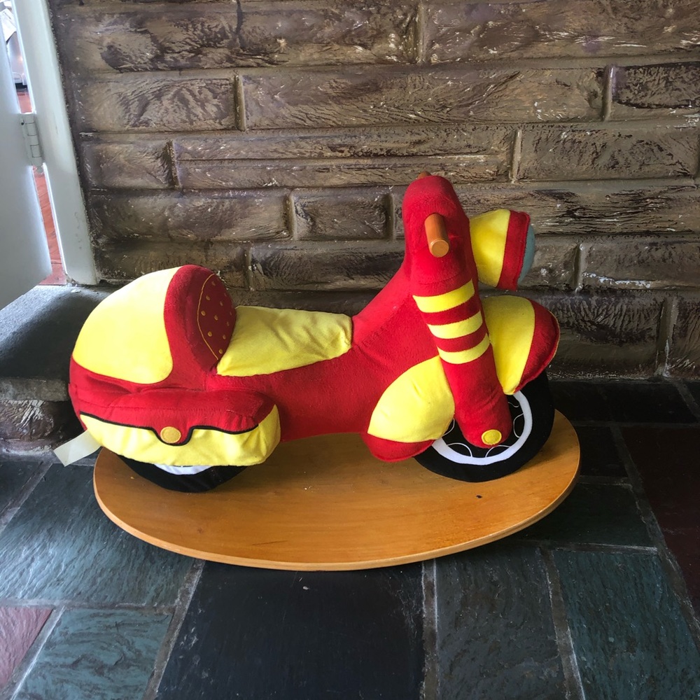 Plush Ride On Motorcycle - Picture 4 of 4